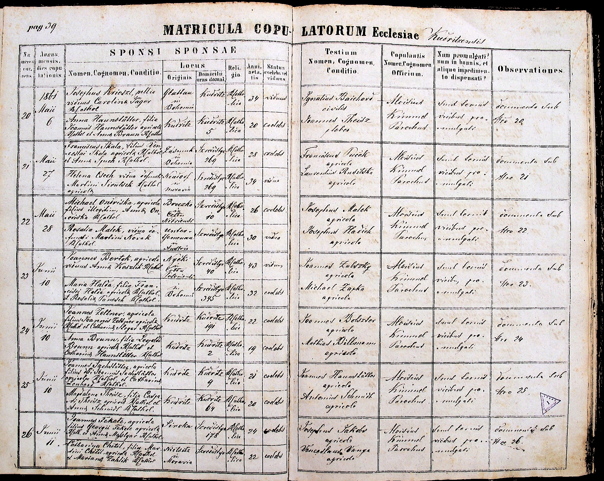 images/church_records/MARRIAGES/1852-1871M/039